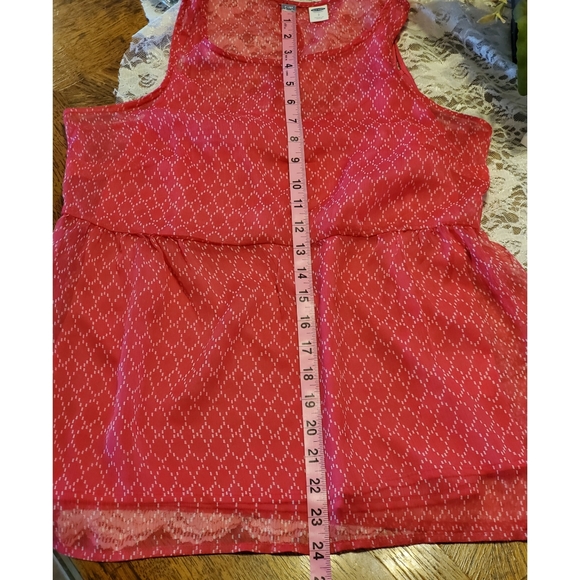 🆕️Old Navy Babydoll Sheer Tank - Picture 10 of 11